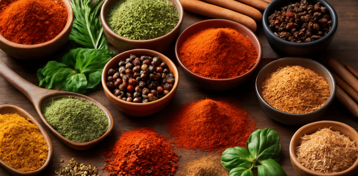 Kruiden en Specerijen: Hoe Je Gerechten Een Smaakexplosie Kunnen Geven