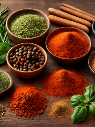 Kruiden en Specerijen: Hoe Je Gerechten Een Smaakexplosie Kunnen Geven